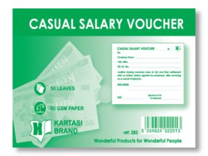 Casual Salary Voucher