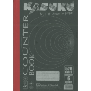 Counter Book 6Quire Kasuku