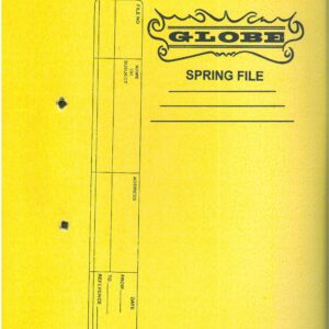 Spring File Manilla-Globe